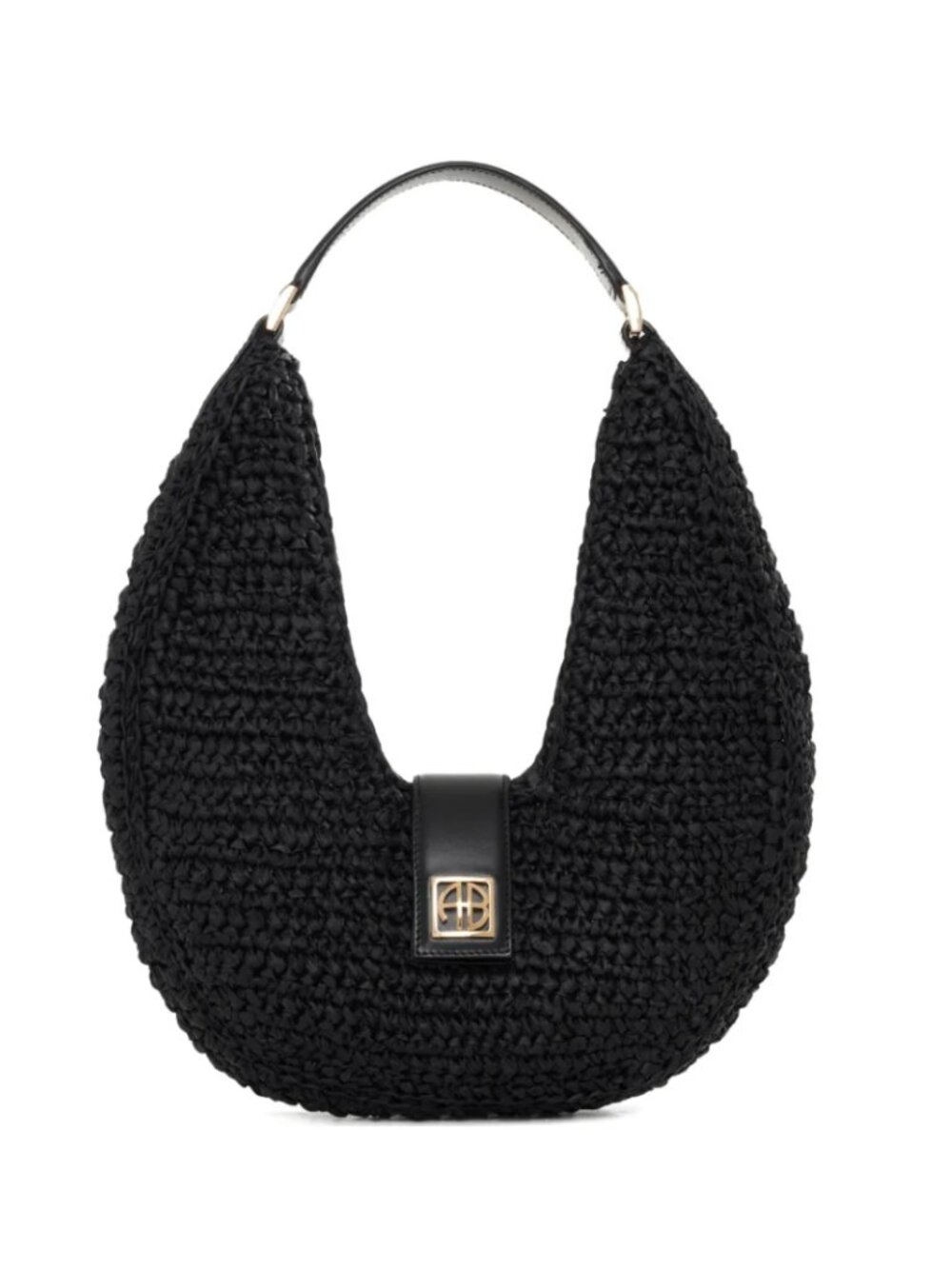 Lou Shoulder Bag - Black - Anine Bing